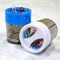 BAZIC Magnetic Paper Clips Holder w/ No. 1 Paper Clip Assorted Color